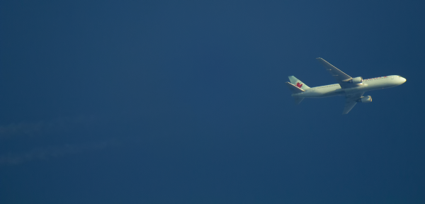 AIR CANADA BOEING 767 C-FPCA ROUTING OTTAWA-FRANKFURT AS AC838    39,000FT.