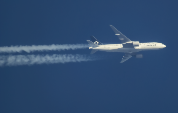 UNITED AIRLINES BOEING 777 N794UA ROUTING  WASHINGTON IAD--FRANKFURT FRA AS UA932  37,000FT.