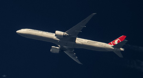 Turkish Airlines<br />TC-JJJ<br />Boeing 777-3F2(ER)<br />IST-JFK<br />FL340<br />Balmazujvaros, Hungary<br /><br />2020.06.08.